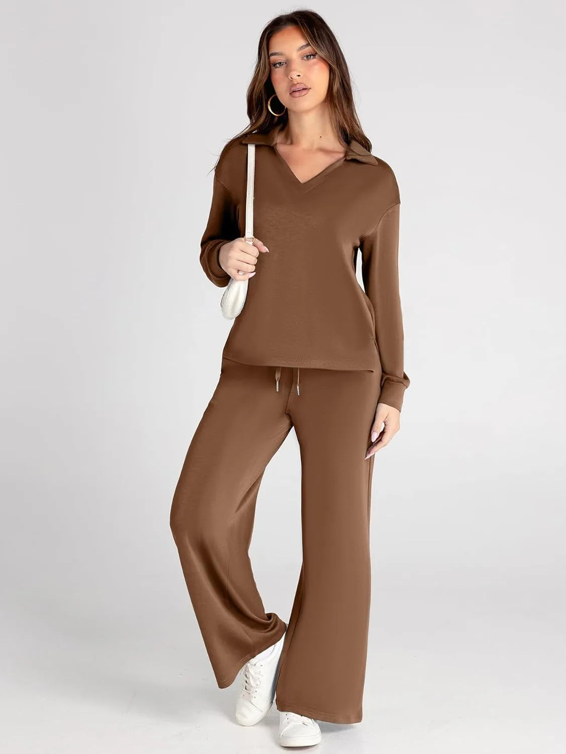 Cozy Minimalist Two Piece Set For Women | Mirelena
