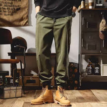 Tapered Utility Cargo Trousers for Men | Railey