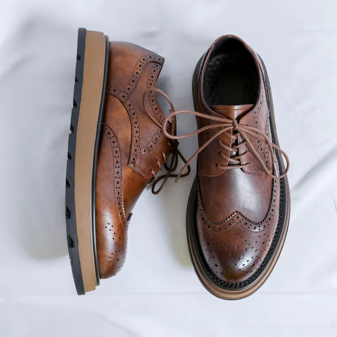 Heritage Brogue Oxford Shoes For Men | Maxwell
