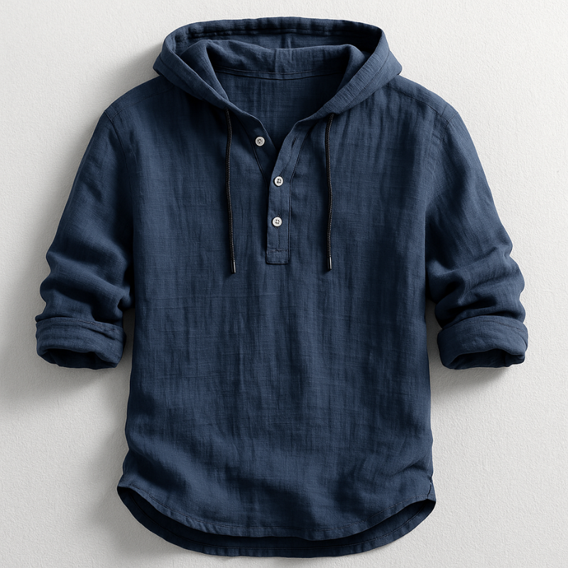 Lightweight Hooded Shirt For Men | Caelum