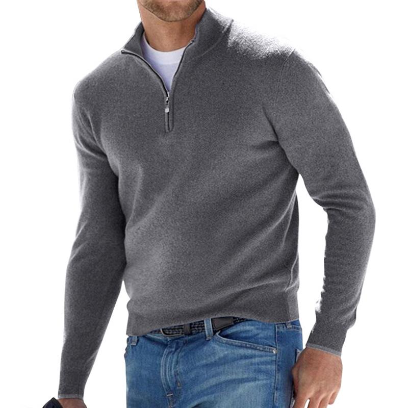Half Zip Casual Sweater For Men | Martin