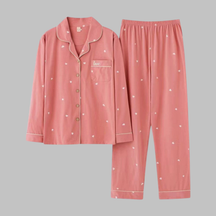 Cozy Long Sleeve Top And Trousers Lounge Set For Women | Serelune