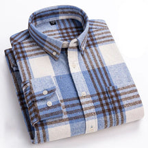 Classic Plaid Button Down Shirt for Men | Everett