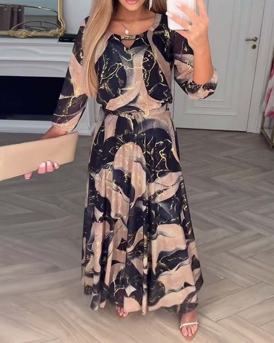 Printed Maxi Dress For Women | Amelisse