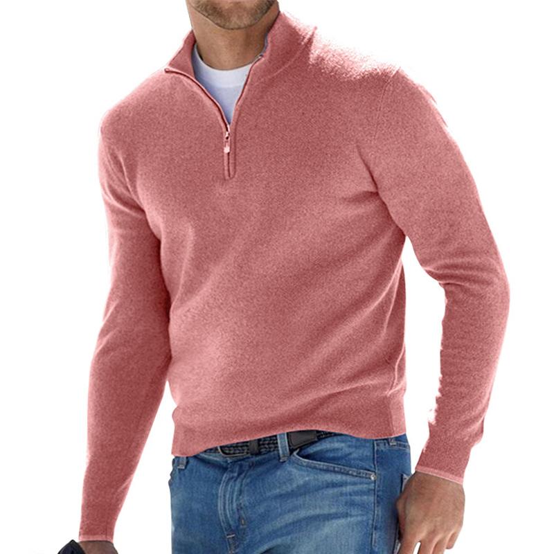 Half Zip Casual Sweater For Men | Martin