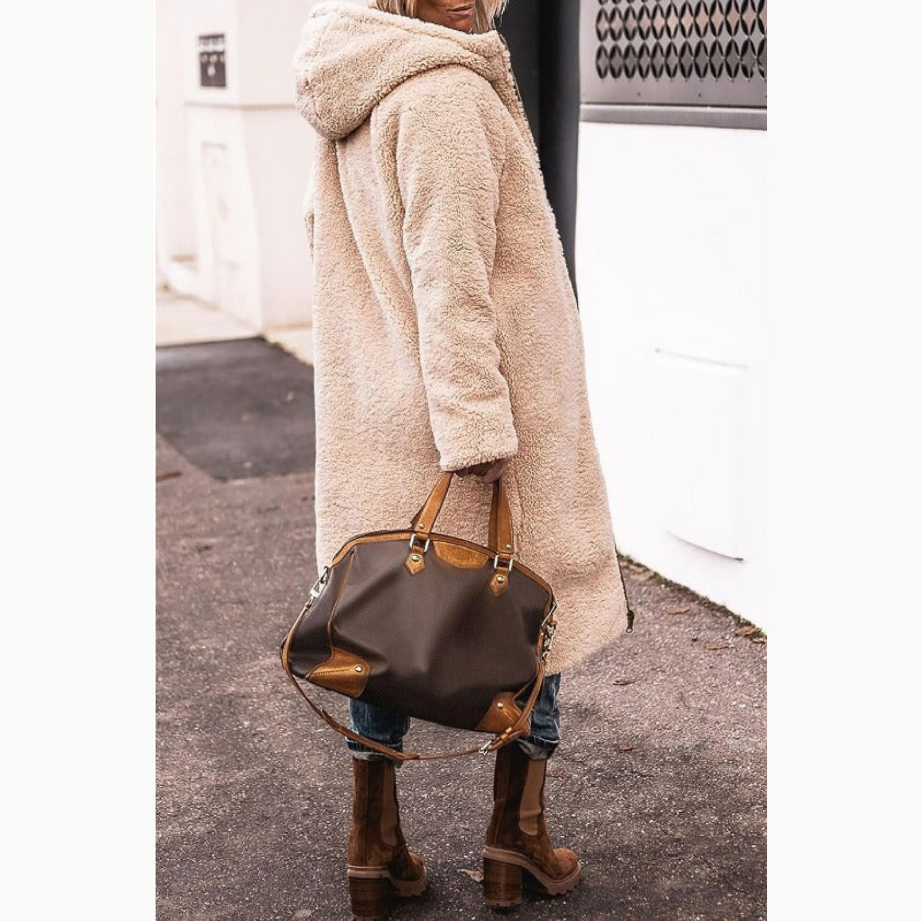 Long Reversible Coat For Women | Dona