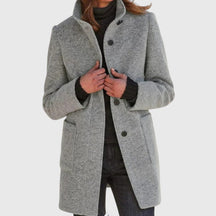 Classic Mid Length Coat For Women | Ardelia