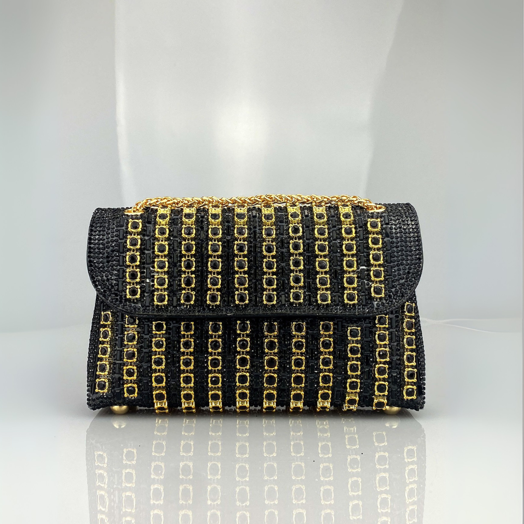 Chain Strap Embellished Shoulder Bag For Women | Alessia