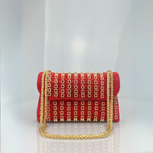 Chain Strap Embellished Shoulder Bag For Women | Alessia