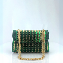 Chain Strap Embellished Shoulder Bag For Women | Alessia