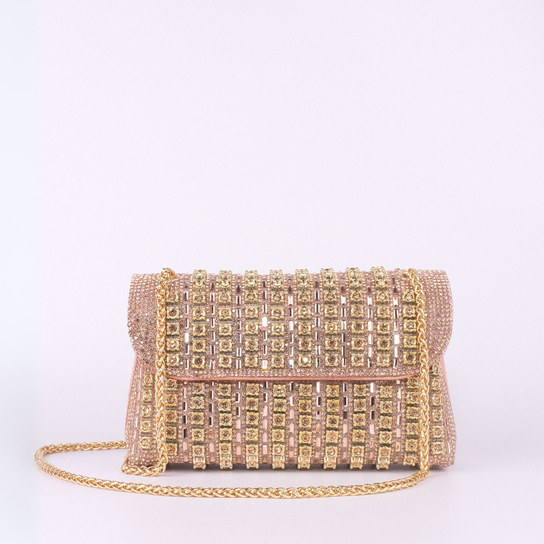 Chain Strap Embellished Shoulder Bag For Women | Alessia