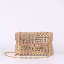 Chain Strap Embellished Shoulder Bag For Women | Alessia
