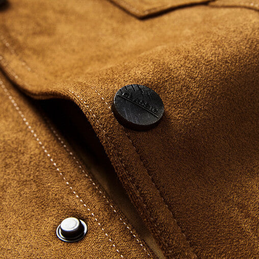 Retro Button Front Jacket For Men | Hudson