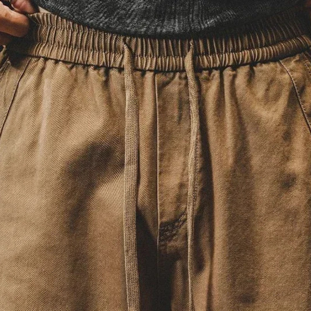 Tapered Utility Cargo Trousers for Men | Railey