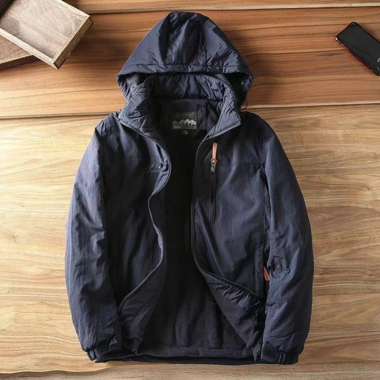 Padded Hooded Coat For Men | Everett
