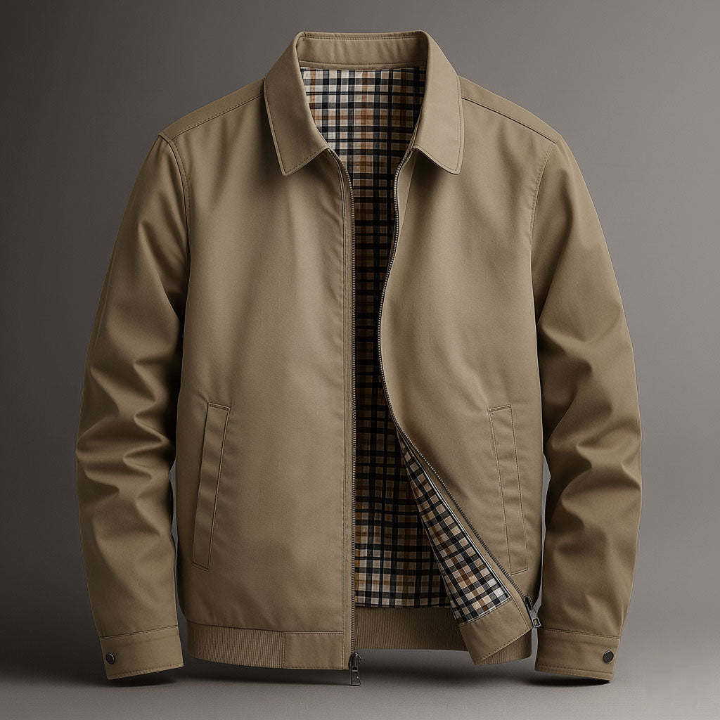 Zip Front Utility Jacket for Men | Hadley