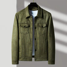 Retro Button Front Jacket For Men | Hudson