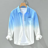 Gradient Button Down Shirt for Men | Corwyn