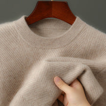 Textured Crew Neck Sweater for Men | Alcott