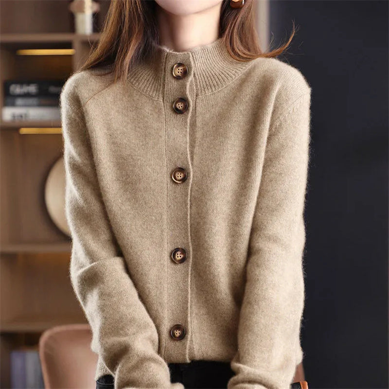 Button Front Knit Cardigan for Women | Elise