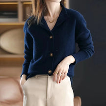 Button Front Knit Cardigan for Women | Elise