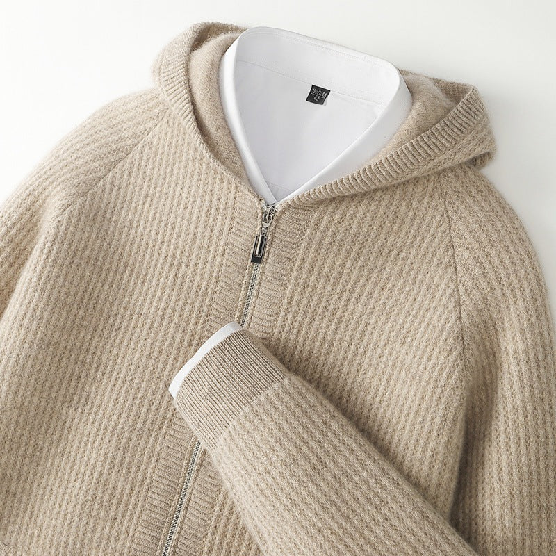 Refined Zip Hoodie for Men | Matteo