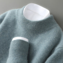 Refined Mock Neck Sweater For Men | Rowan