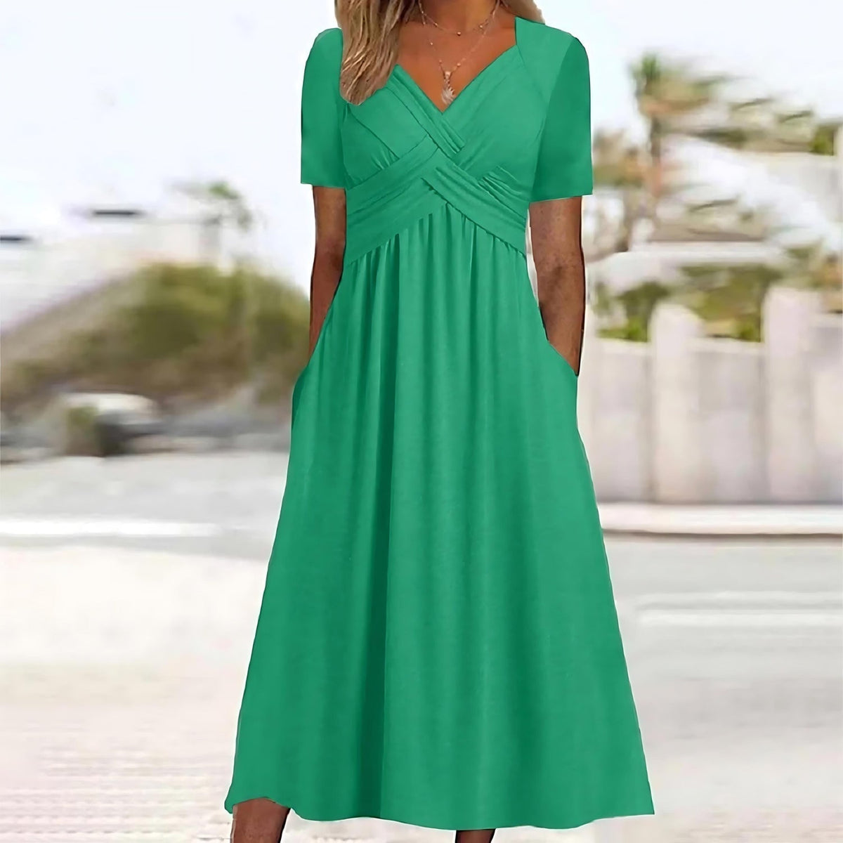 Elegant Midi Dress For Women | Seraphina
