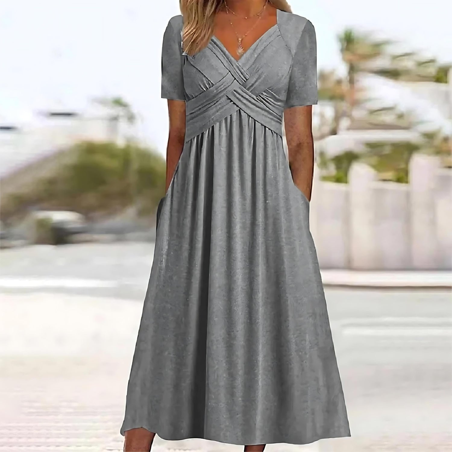 Elegant Midi Dress For Women | Seraphina