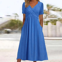 Elegant Midi Dress For Women | Seraphina