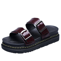 Comfort Buckled Platform Sandals For Women | Elvianne