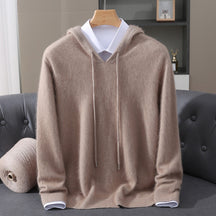 Relaxed Fit Hooded Sweater For Men | Caedmon