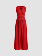 Sleeveless Wide Leg Jumpsuit For Women | Elowen