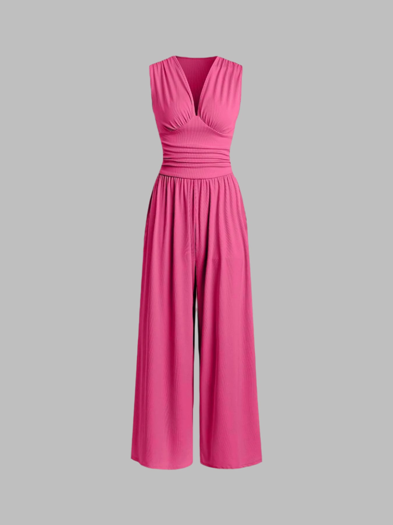 Sleeveless Wide Leg Jumpsuit For Women | Elowen