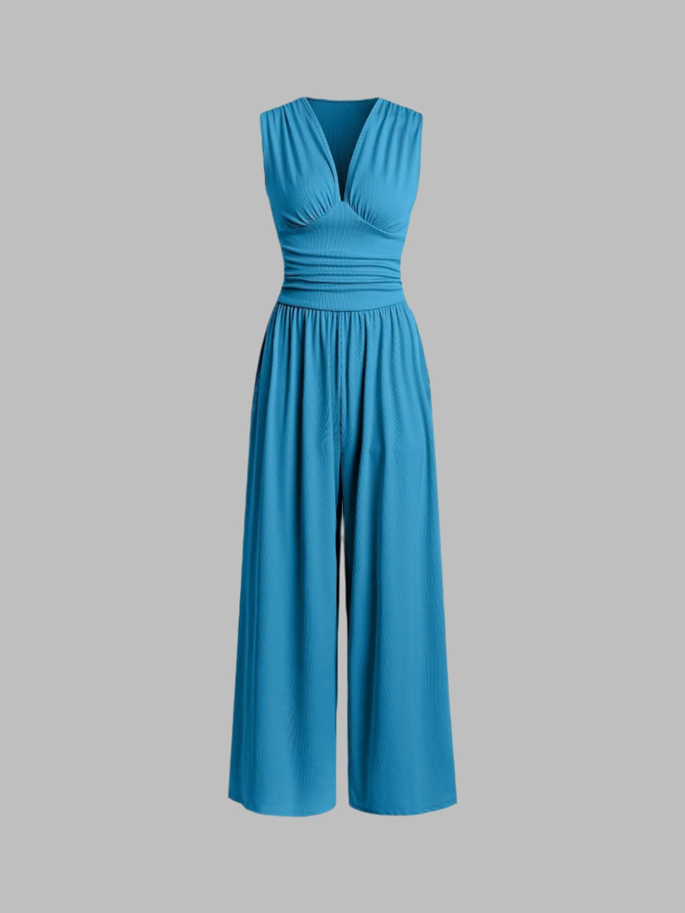 Sleeveless Wide Leg Jumpsuit For Women | Elowen