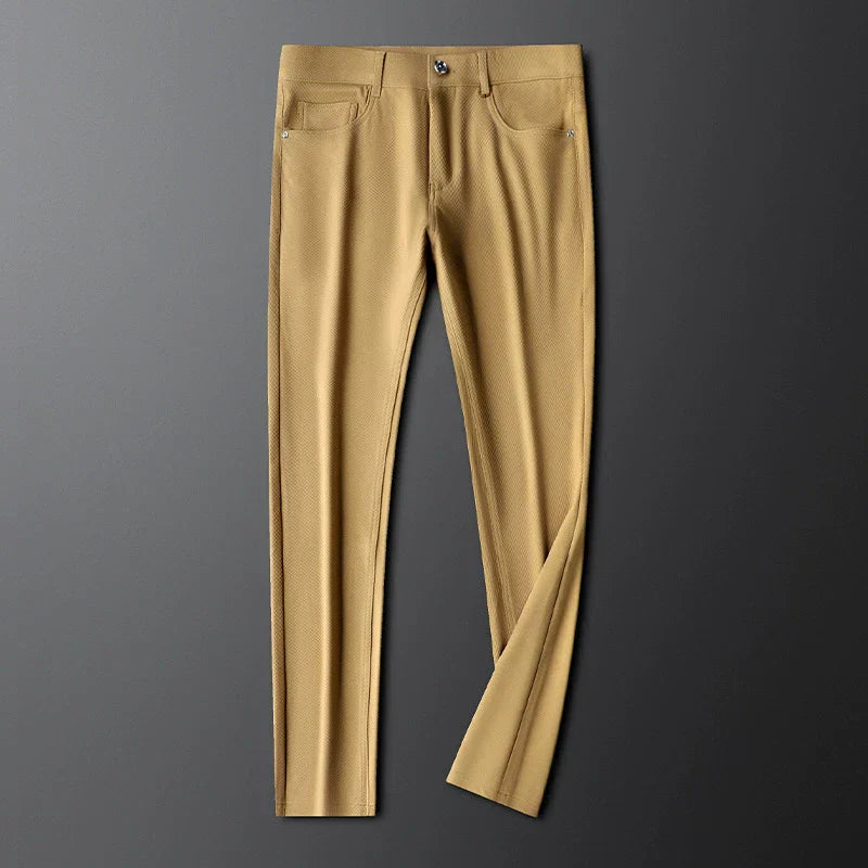 Tailored Straight Leg Trousers For Men | Valerio