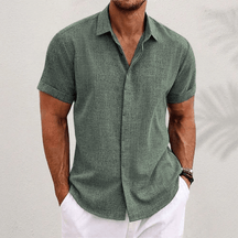 Classic Short-Sleeve Button Shirt For Men | Harrison