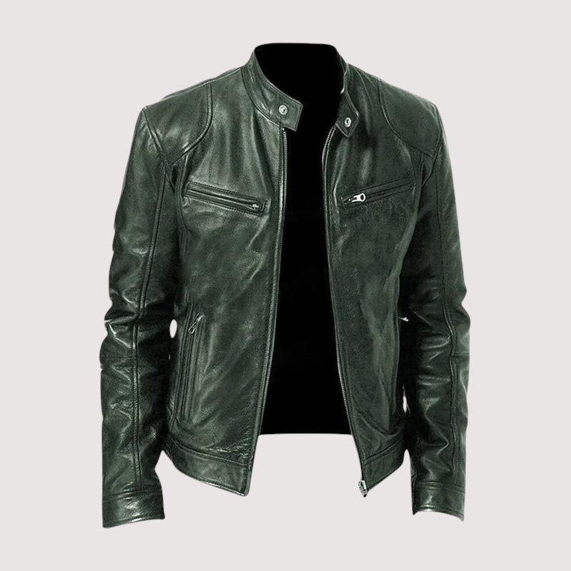Classic Zip Front Jacket for Men | Dorian