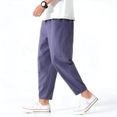 Cropped Drawstring Trousers for Men | Ardent