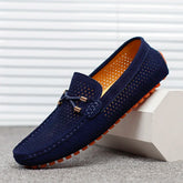 Perforated Slip-On Loafers For Men | Alessio
