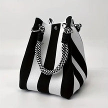 Striped Canvas Tote Bag for Women | Paloma