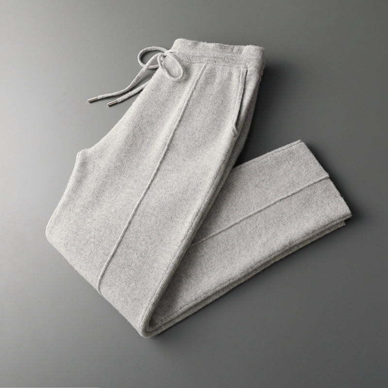 Refined Drawstring Trousers For Men | Lando