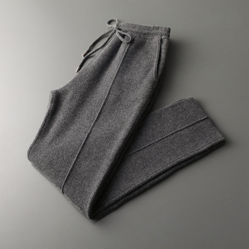 Refined Drawstring Trousers For Men | Lando
