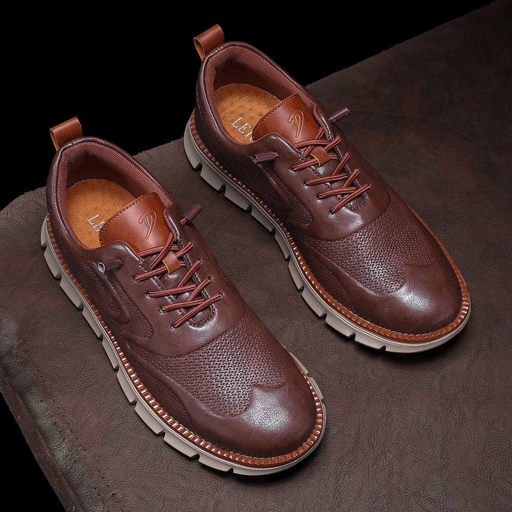 Structured Lace Up Sneakers for Men | Grant