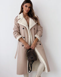 Double Breasted Long Coat For Women | Vivienne
