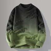 Gradient Crew Neck Pullover for Men | Darius