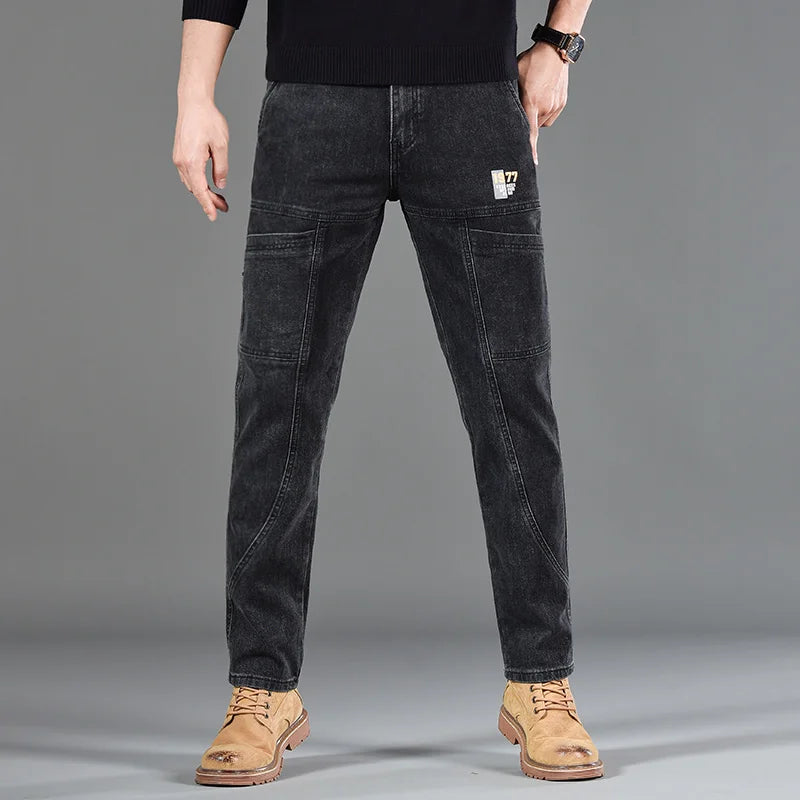 Utility Straight-Leg Jeans for Men | Dalton