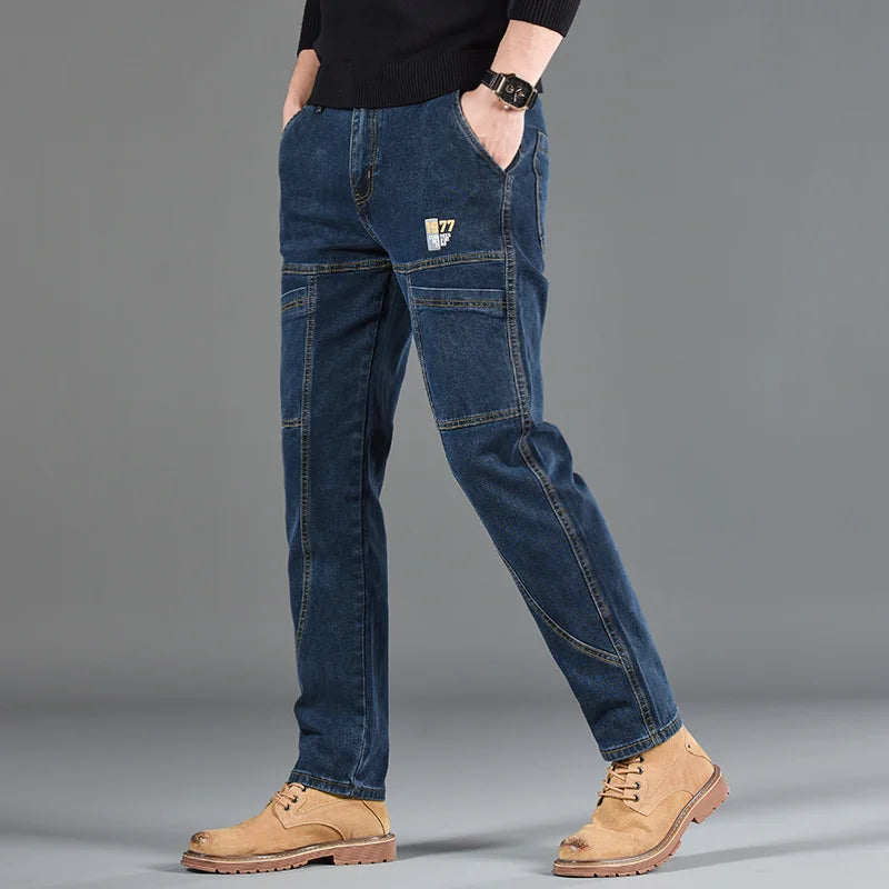 Utility Straight-Leg Jeans for Men | Dalton