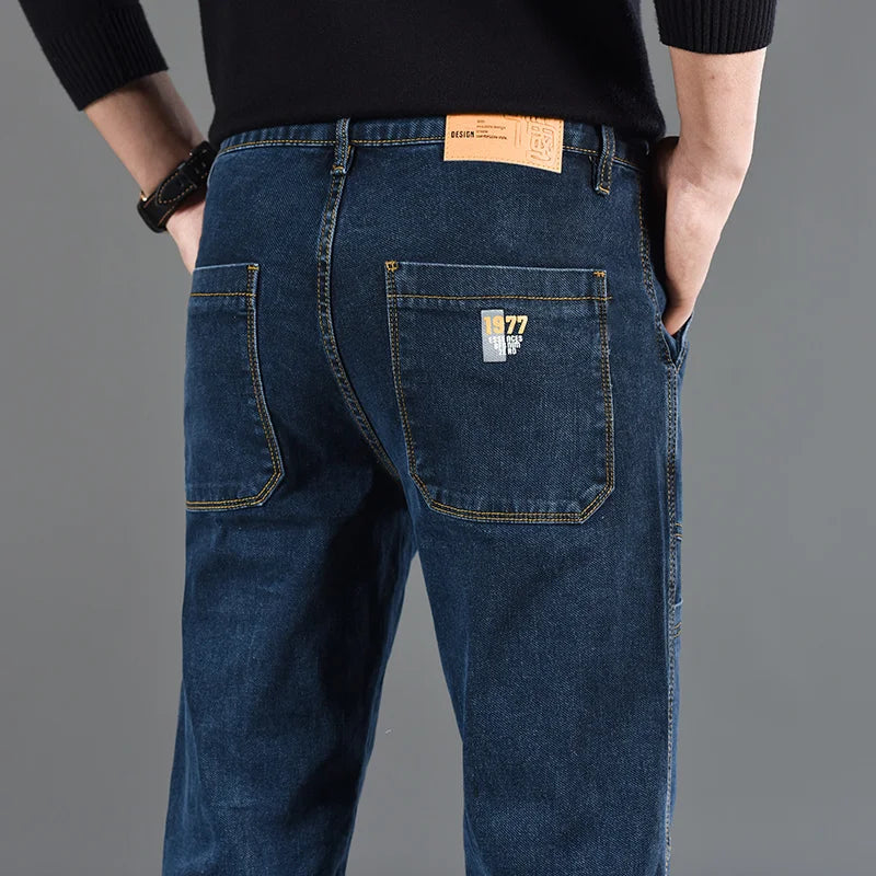 Utility Straight-Leg Jeans for Men | Dalton