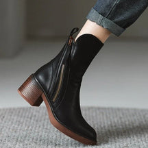 Block Heel Ankle Boots for Women | Mirella